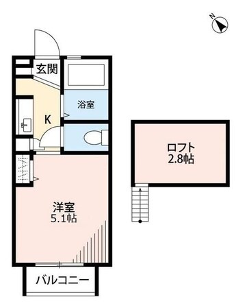 Ｇ・Ａヒルズ日吉Ｂ棟の物件間取画像